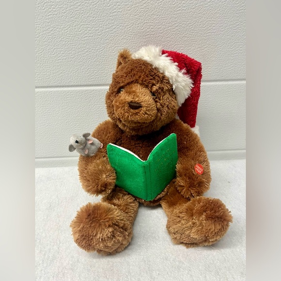 Gund Storytime Bear Animated Plush Reads Twas the Night Before Christmas - Picture 4 of 5